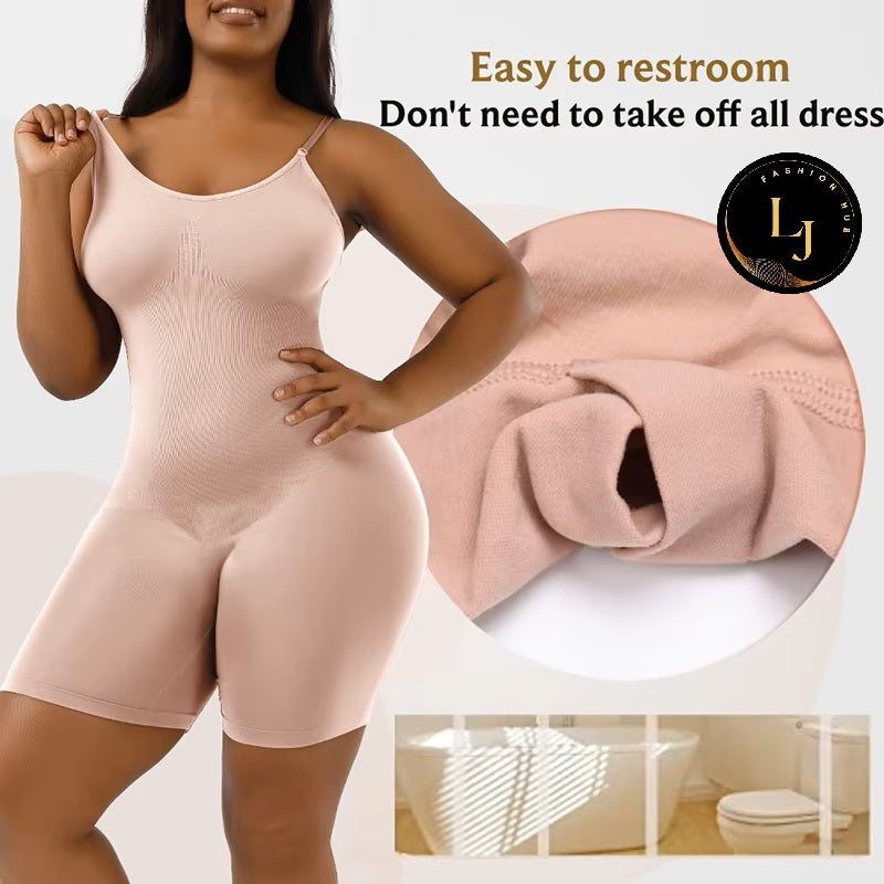 Seamless Bodysuit Compression Open Crotch Shapewear Women Push Up Fajas Colombianas Corset Slimming Butt Lifter Full Body Shaper