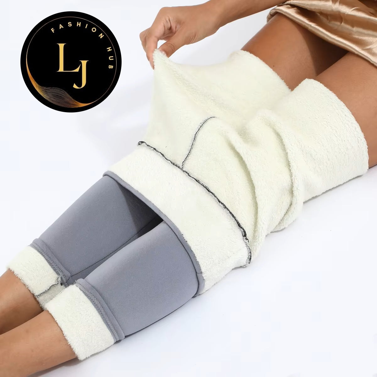 Women Lamb Fleece Legging Seamless High Waist Thick Thermal Legging Fashion Winter Warm Female Tights Insulated Pantalon Pants