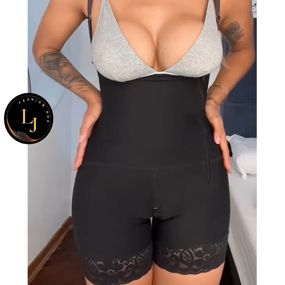 Fajas Colombianas Side Zipper Compression Underwear Waist Trainer Butt-lifting Body Shaper Slimming Tummy Control Shapewear