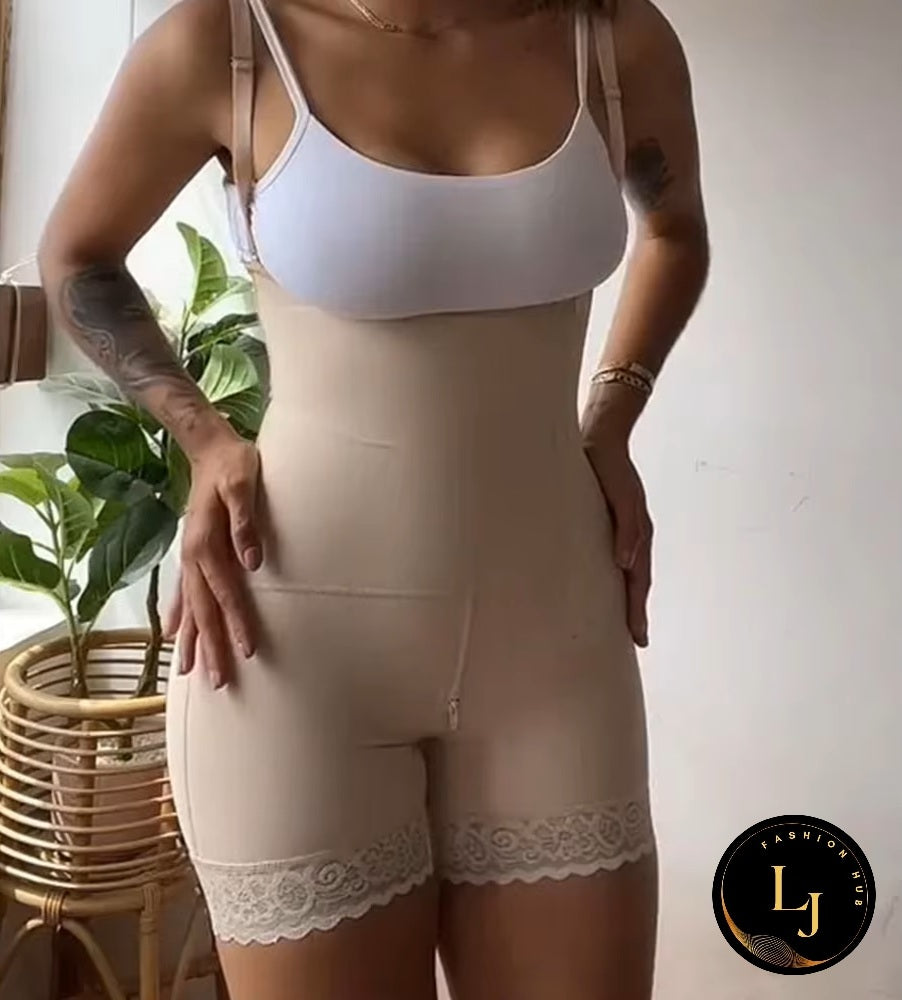 Fajas Colombianas Side Zipper Compression Underwear Waist Trainer Butt-lifting Body Shaper Slimming Tummy Control Shapewear