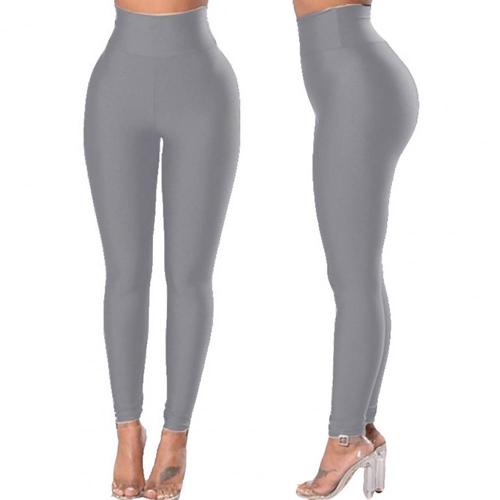 Popular Running Pants Solid Color Pants Elastic Waist Sweatpants Tights Sexy Women Yoga Pants Sportswear Pants Women