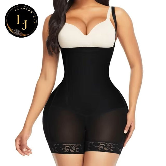 Fajas Colombianas Side Zipper Compression Underwear Waist Trainer Butt-lifting Body Shaper Slimming Tummy Control Shapewear