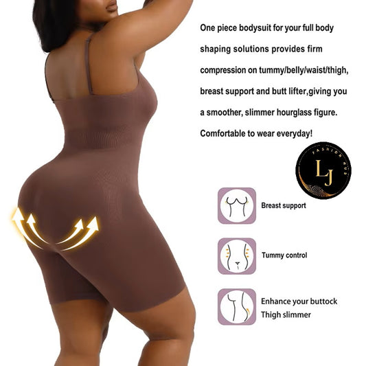 Seamless Bodysuit Compression Open Crotch Shapewear Women Push Up Fajas Colombianas Corset Slimming Butt Lifter Full Body Shaper