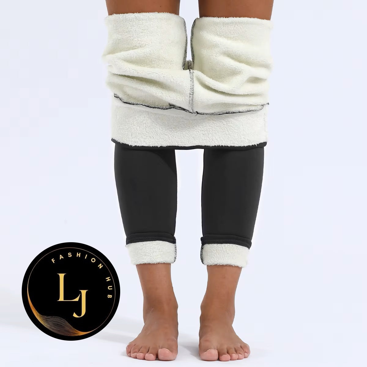 Women Lamb Fleece Legging Seamless High Waist Thick Thermal Legging Fashion Winter Warm Female Tights Insulated Pantalon Pants