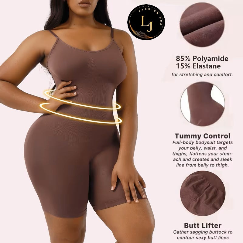Seamless Bodysuit Compression Open Crotch Shapewear Women Push Up Fajas Colombianas Corset Slimming Butt Lifter Full Body Shaper