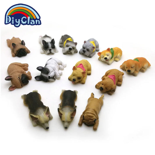 13 Dogs Shape Silicone Fondant Cake Decorating Mold Corgi Bulldog Chocolate Polymer Clay Mould Animal Cake Tool For Bakeware