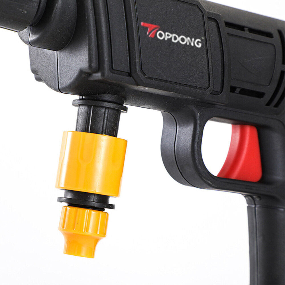 Cordless High Pressure Washer Portable With Nozzle Rechargeable 2 Battery, Handheld Car Washer Gun For Car Cleaning&Garden Watering, Portable Storage Box Included